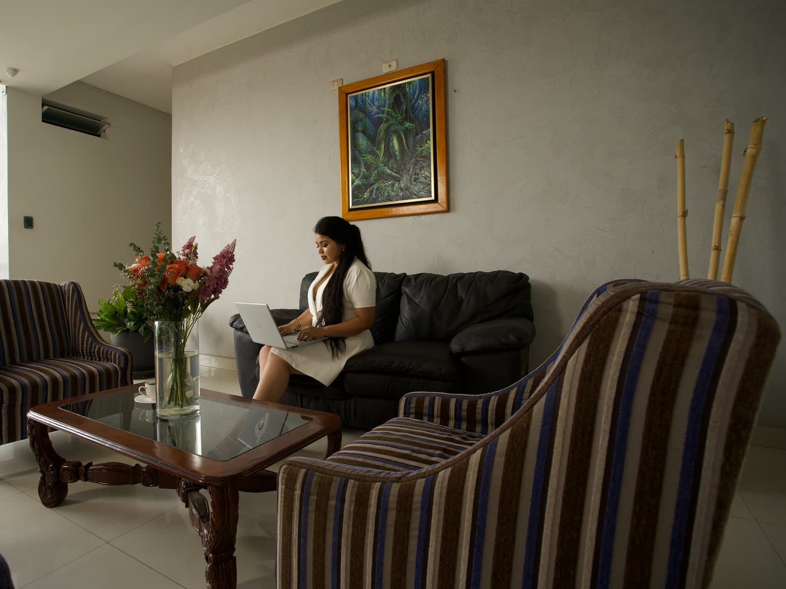 Area comun interior del hotel